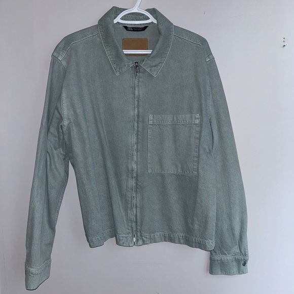 Zara Other - Men’s Zara cropped jean jacket